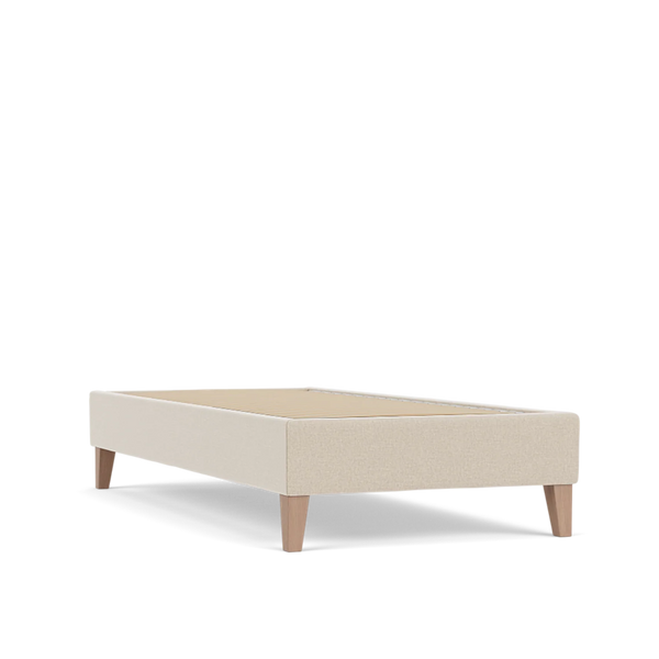 Neptune Furniture_Bedroom furniture_Beds & headboards default Renewed Francis Single Bed Base - Linara Natural - Vintage Oak Legs