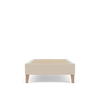 Neptune Furniture_Bedroom furniture_Beds & headboards default Renewed Francis Single Bed Base - Linara Natural - Vintage Oak Legs
