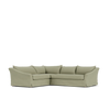 Neptune Furniture_Upholstery_Sofas default Renewed Long Island 4 Seater L Shape Corner Sofa, Left - Heavyweight Linen Sage