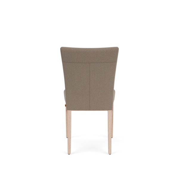 Neptune Furniture_Upholstery_Upholstered dining & bar stools default Renewed Miller Chair, Heavyweight Linen Spelt, Pale Oak Legs