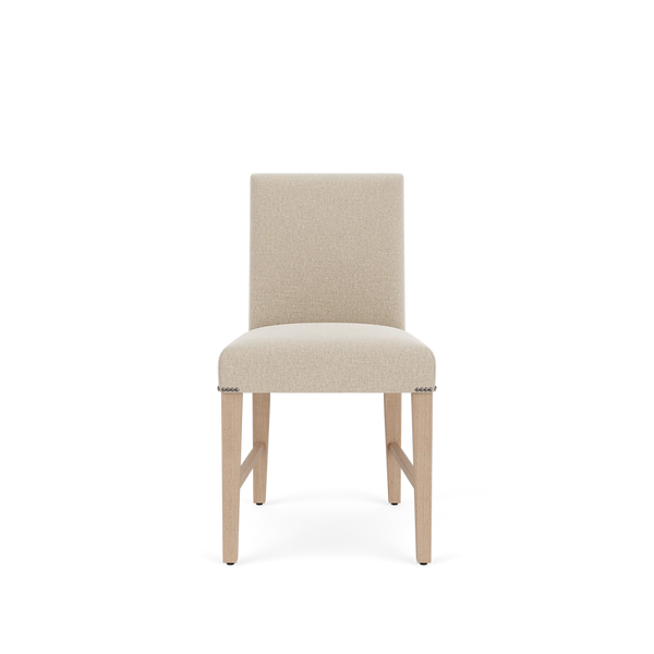Neptune Furniture_Upholstery_Upholstered dining & bar stools default Renewed Shoreditch Dining Chair - Linara Natural - Vintage Oak