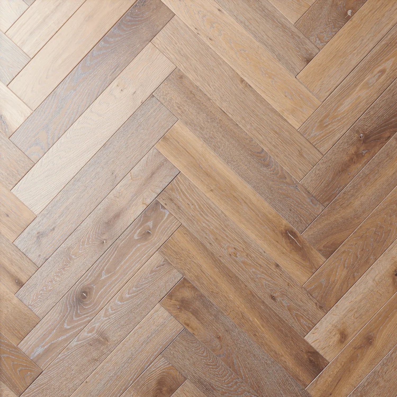 Neptune Decorating_Interior decoration_Flooring & tiles default Savernake Herringbone Engineered Oak Flooring 10mm x 90mm, Dark Vintage