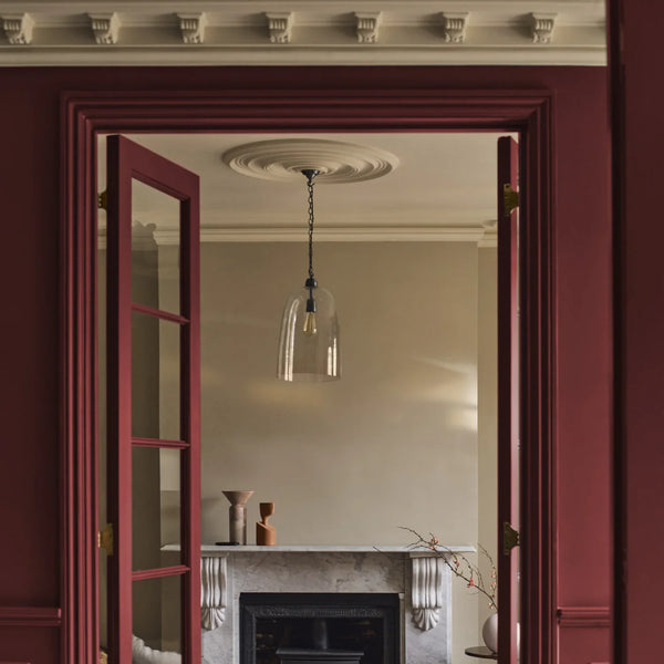 Neptune Accessories_Lighting_Pendants Shaftesbury Glass Pendant Light, Bronze