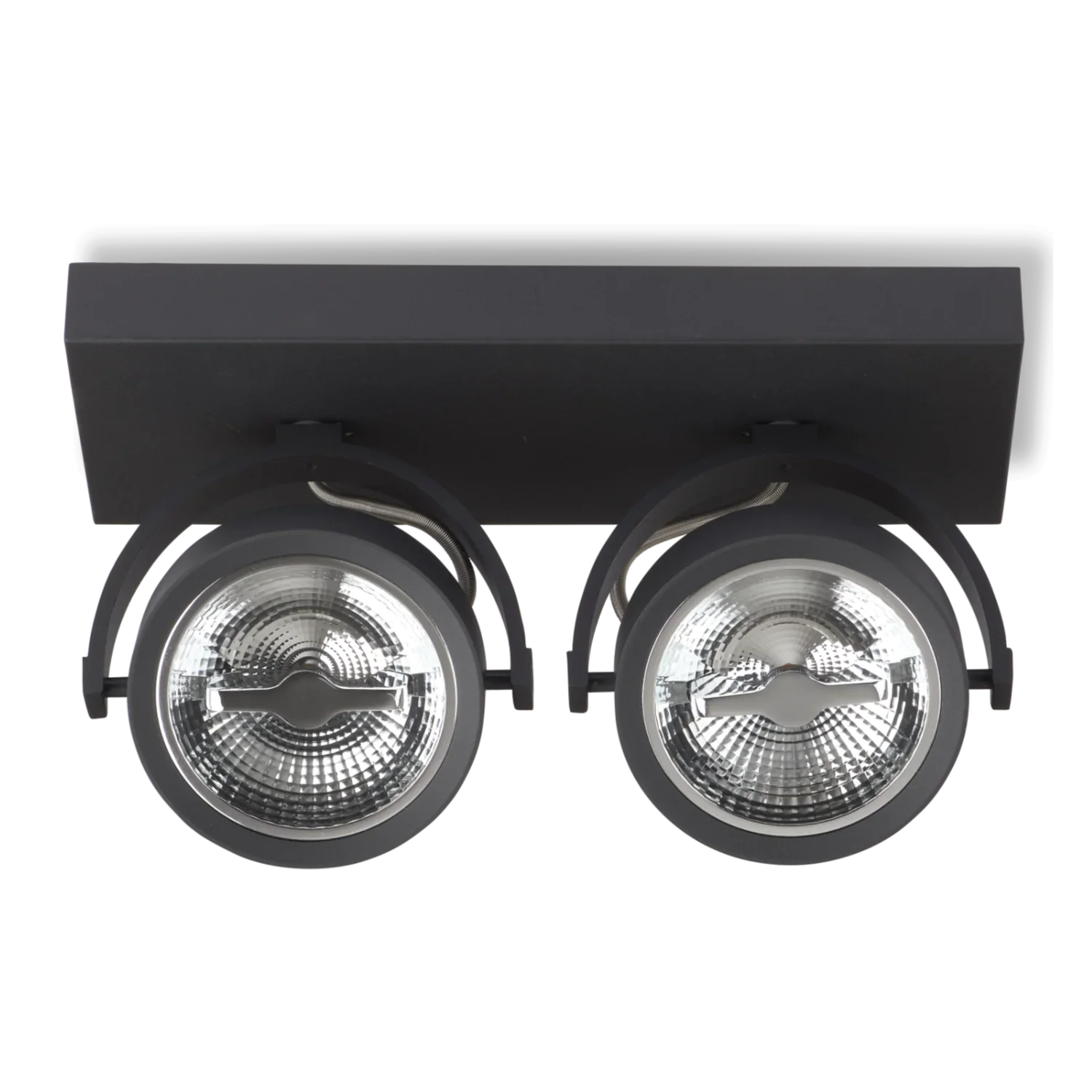 Neptune Accessories_Lighting_Pendants Soane Black Surface Mounted Ceiling Spotlight