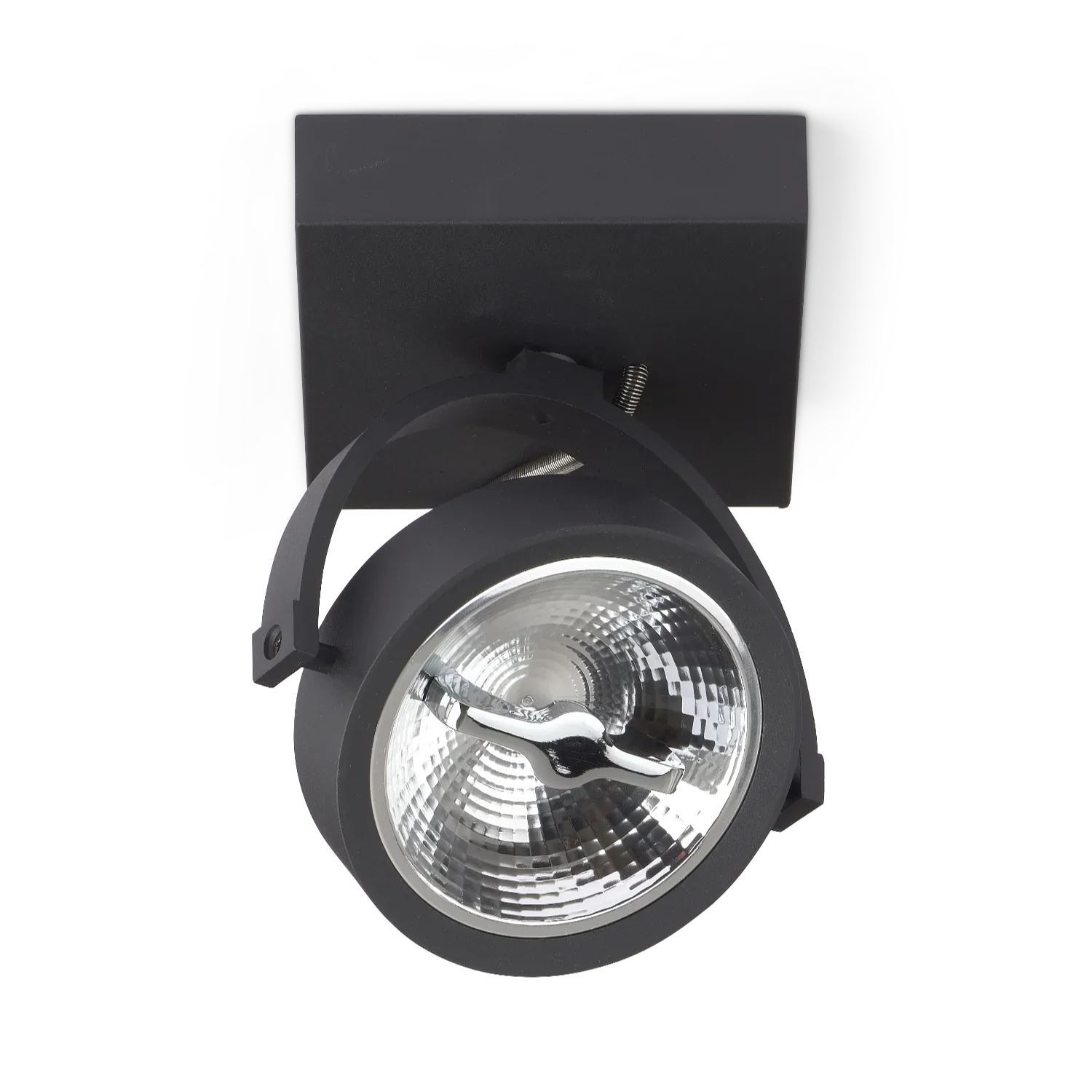 Neptune Accessories_Lighting_Pendants Soane Black Surface Mounted Ceiling Spotlight