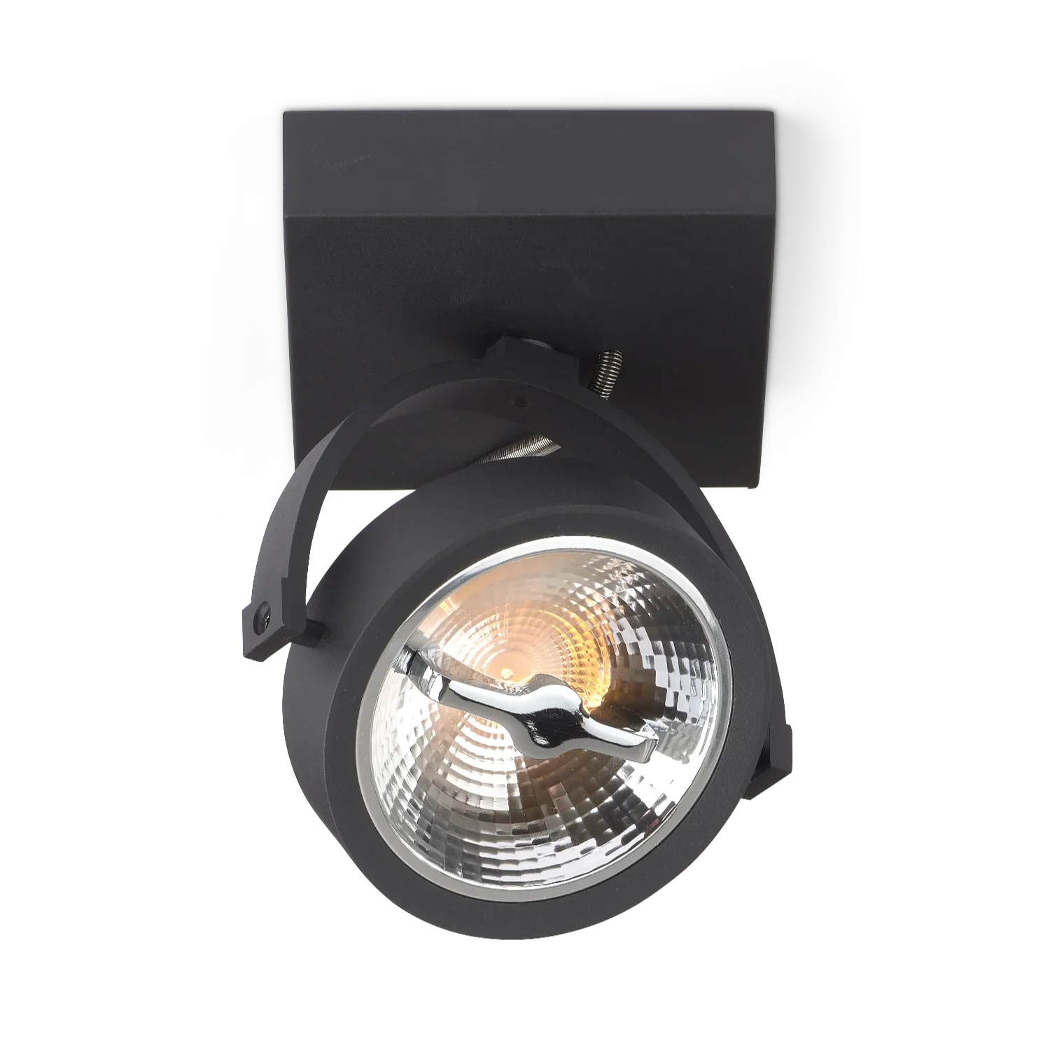 Neptune Accessories_Lighting_Pendants Single Soane Black Surface Mounted Ceiling Spotlight