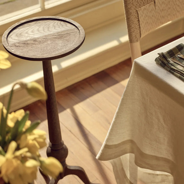 Neptune Furniture_Living & dining furniture_Coffee and side tables default Thornbury Oak Plant Stand, Darkened Oak