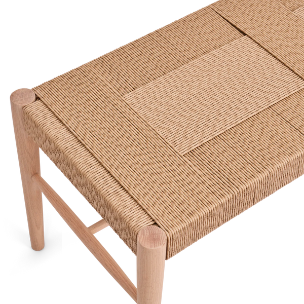 Neptune Furniture_Living & dining furniture_Dining & bar stools default Tilbury 3 Seater Rattan Dining Bench