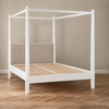 Wardley-Himmelbett, bemalt