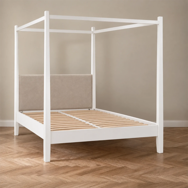 Wardley Super King Four Poster Bed, Painted