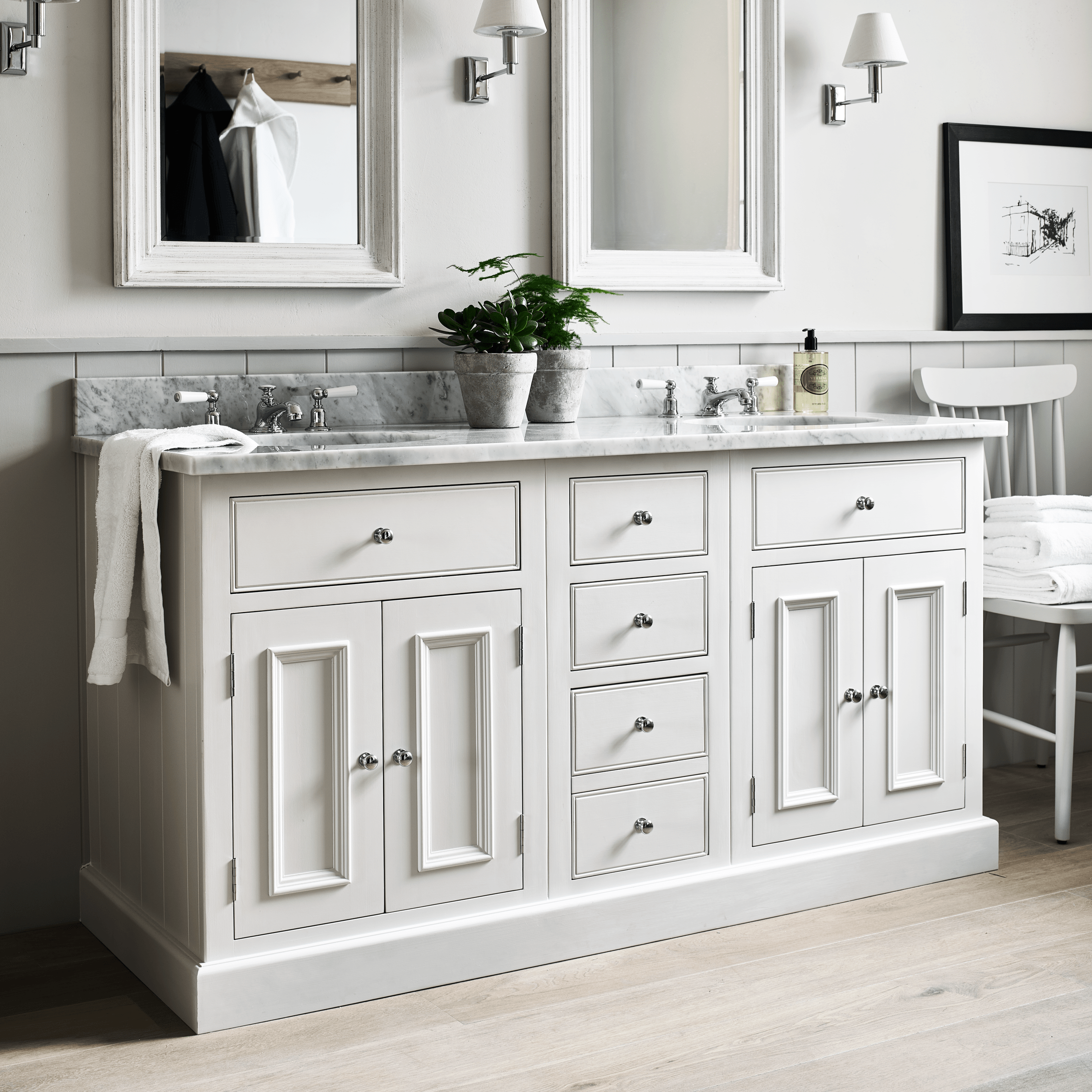 Neptune Base Cabinets Chichester Base Cabinet 3 Drawer