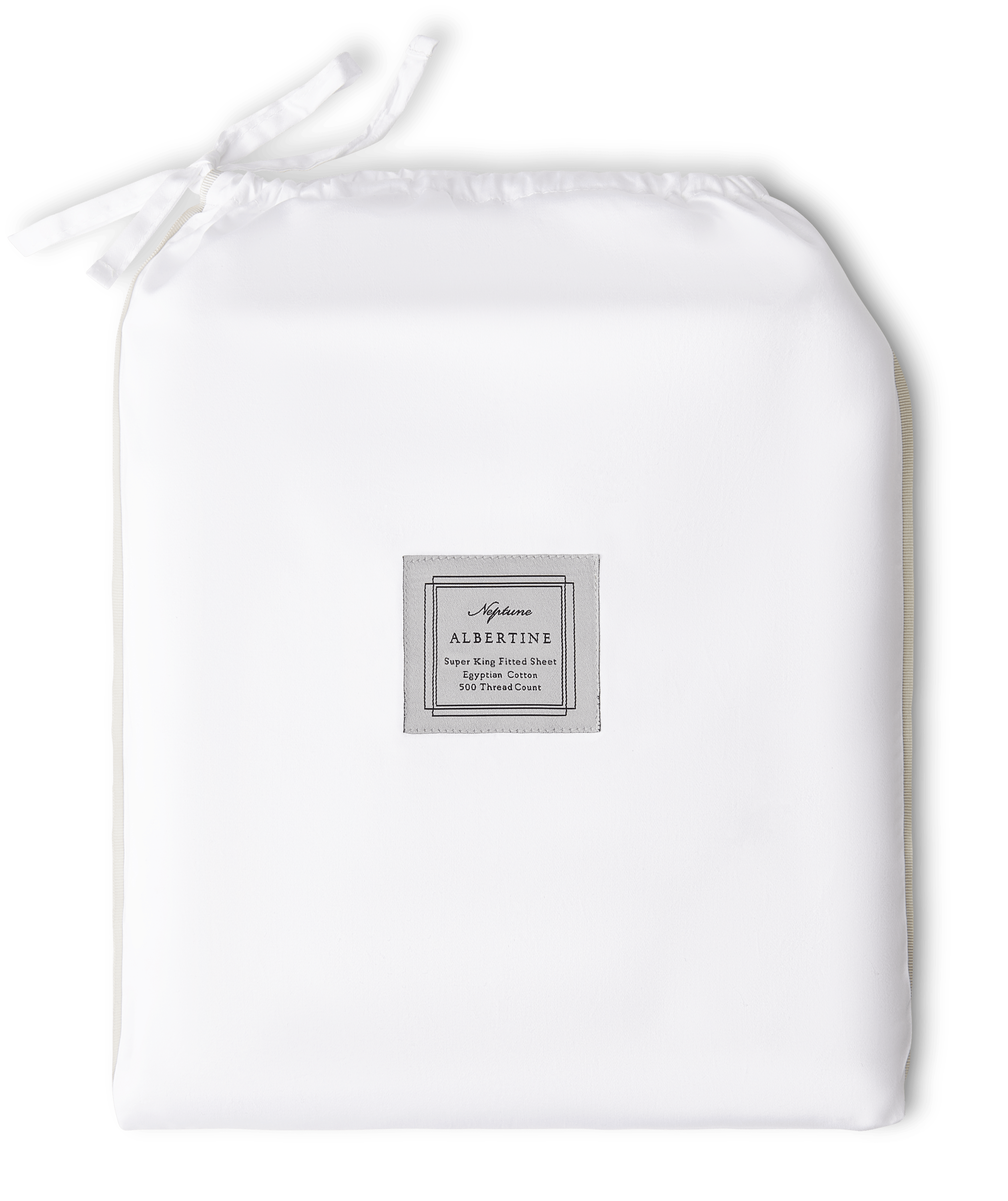 Neptune Bedlinen Super King Albertine Fitted Sheet, Lily