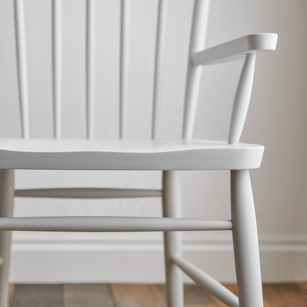 Neptune Chairs Wardley Carver Chair, Painted