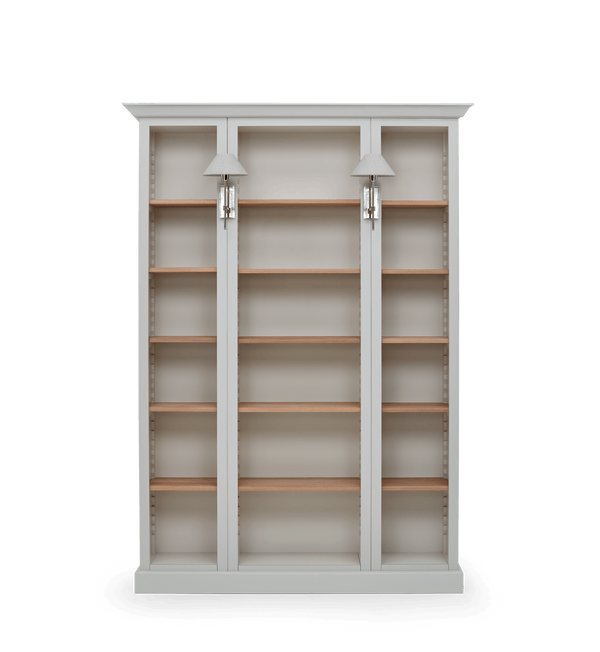 Neptune Fitted Storage 0 paint service / 1450mm / with Hanover Nickel Lights Pembroke Fitted Storage