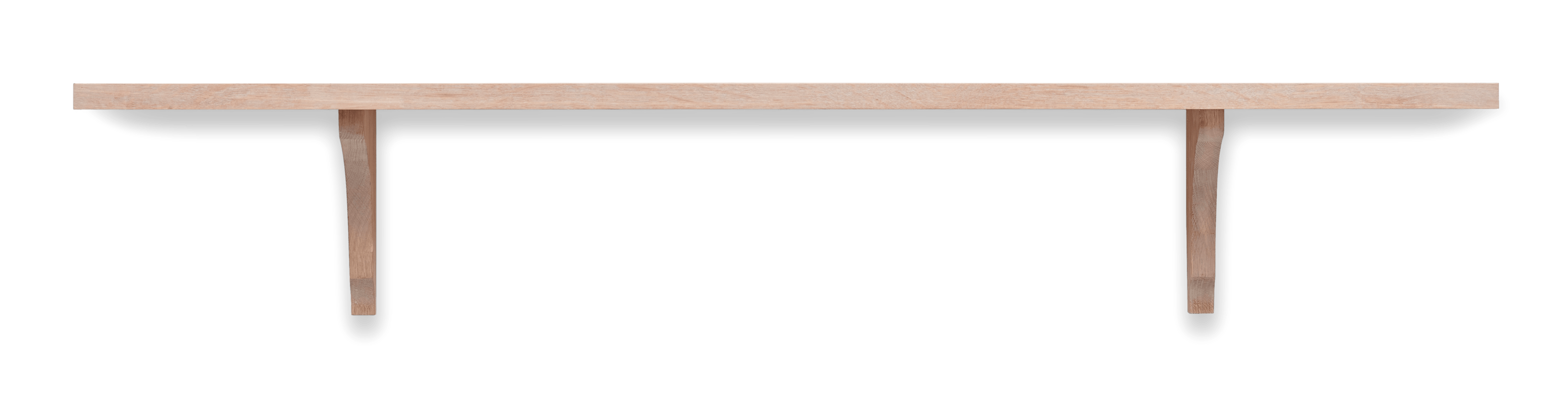 Neptune Fitted Storage Suffolk Shelf, Seasoned Oak