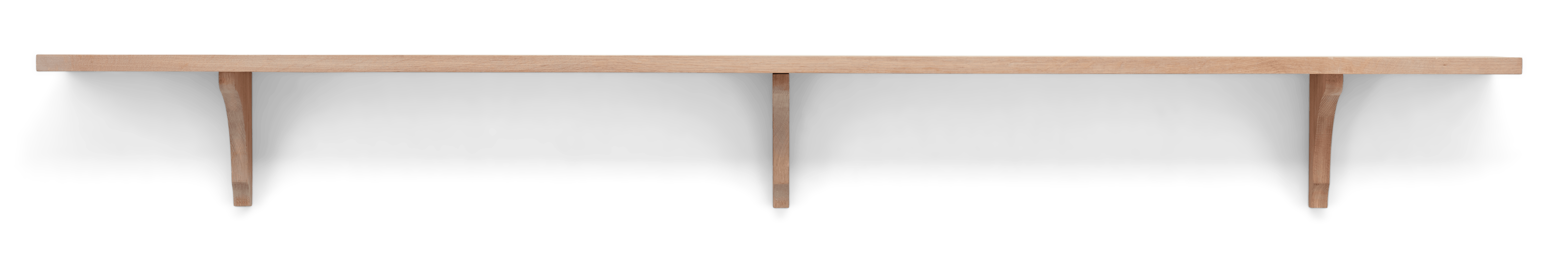 Neptune Fitted Storage Suffolk Shelf, Seasoned Oak