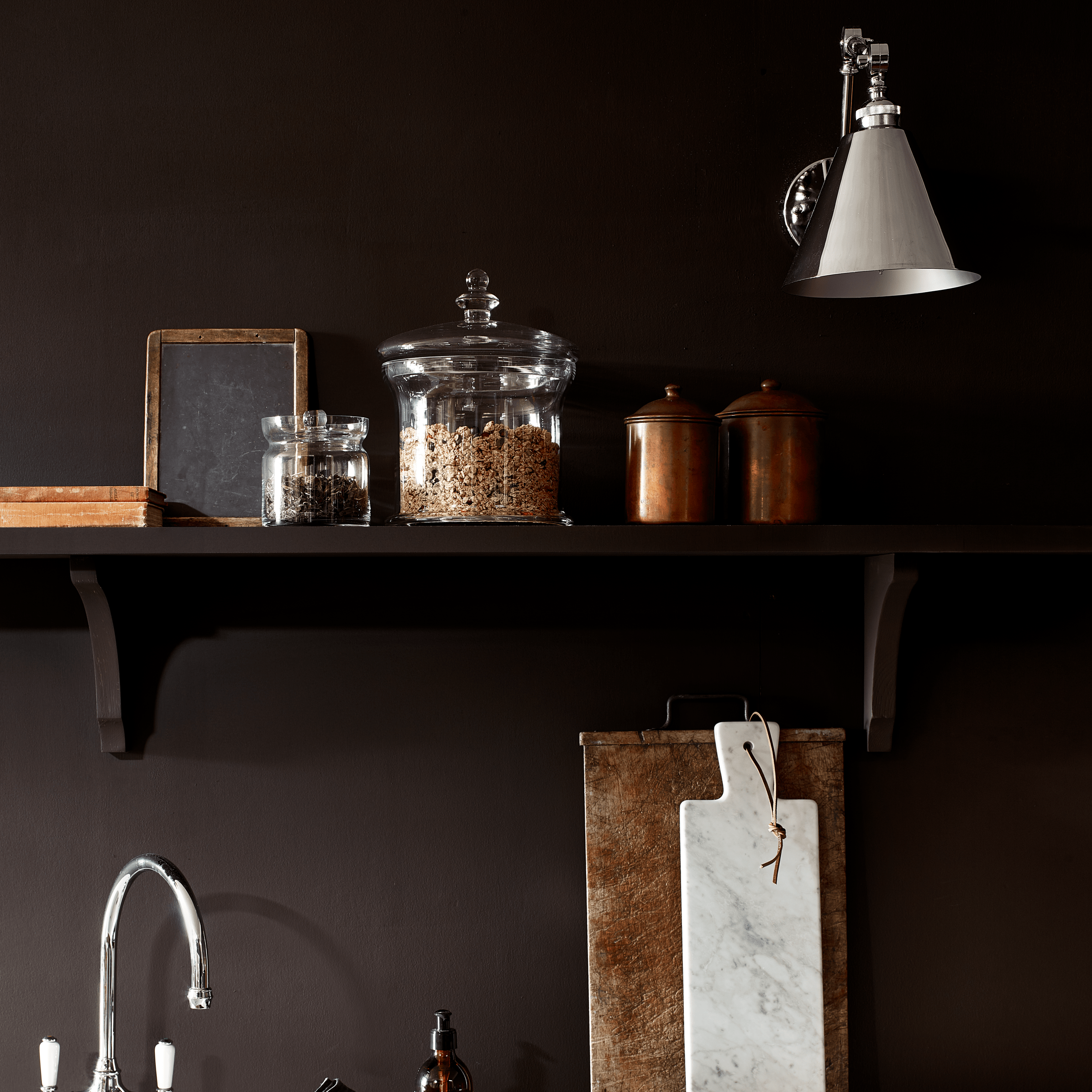 Neptune Fitted Storage Suffolk Shelf, Painted