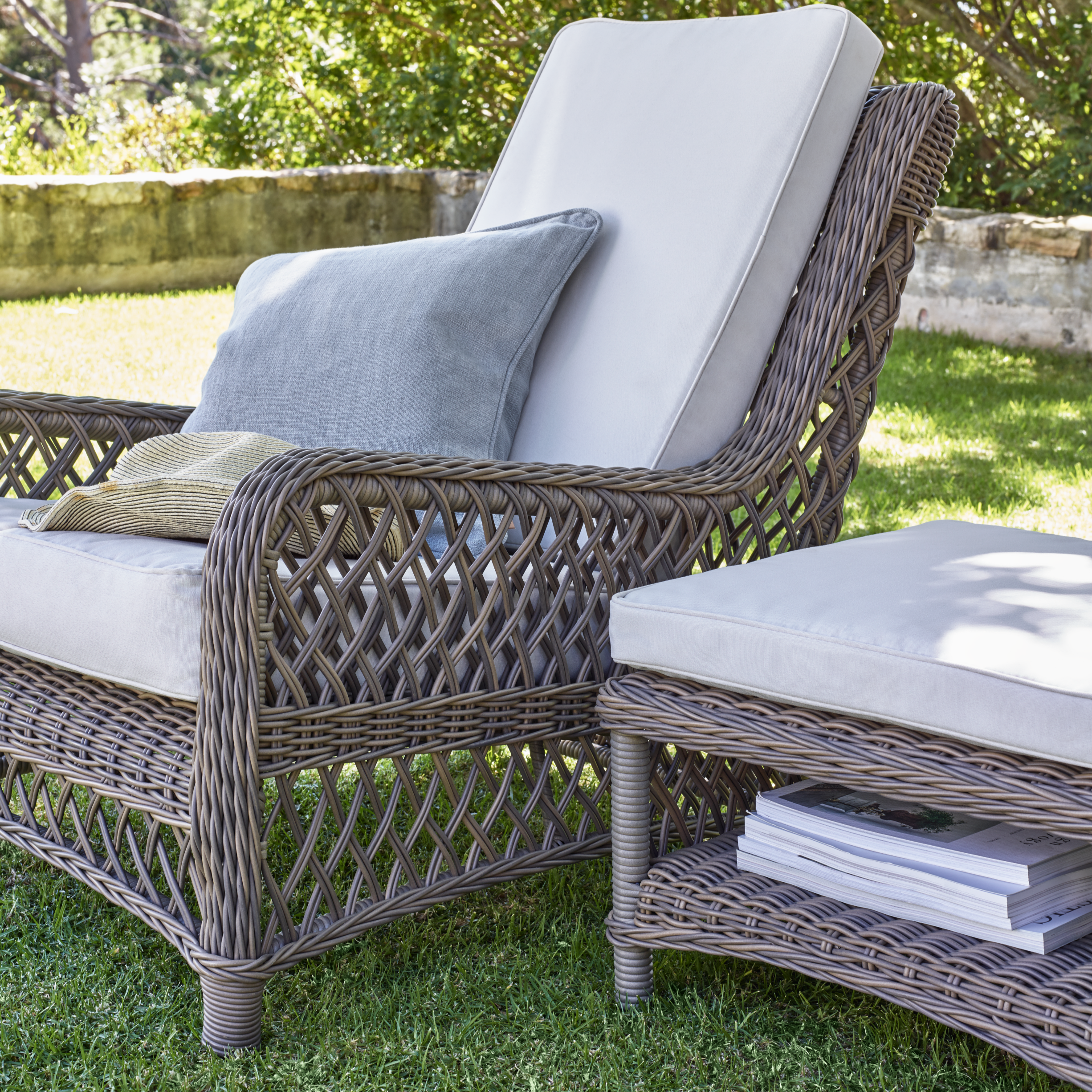 Neptune Footstools & Ottomans Harrington Footstool