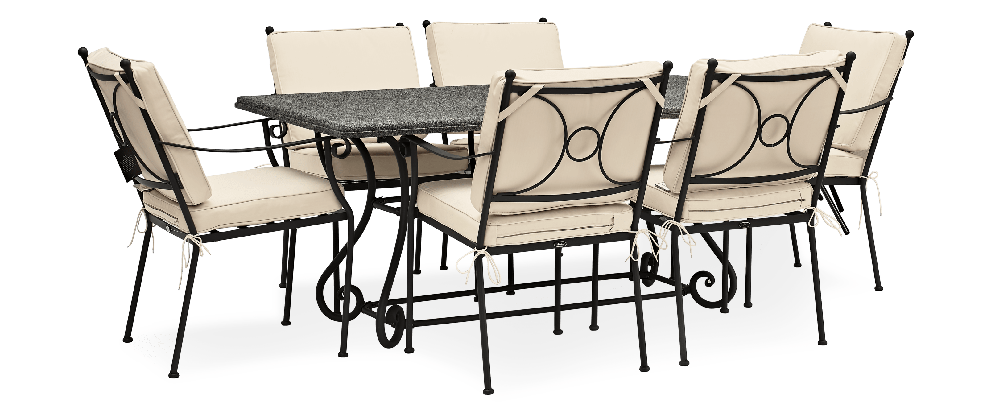 Neptune Garden Sets 6 seater / Rectangular Cheltenham Table & Chairs