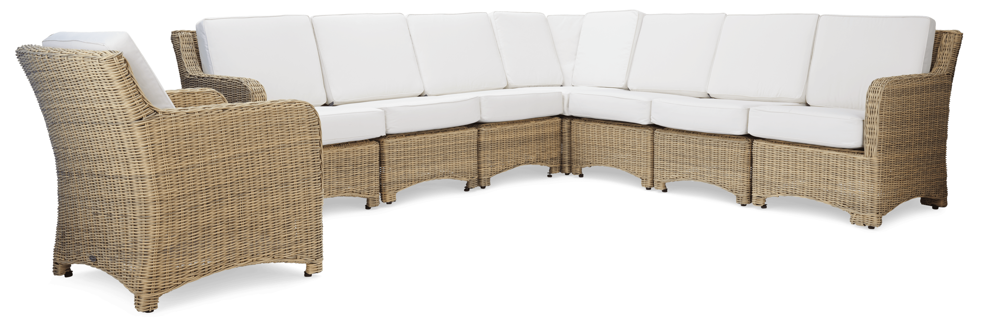 Neptune Garden Sets 8 seater Compton Modular Sofa Set