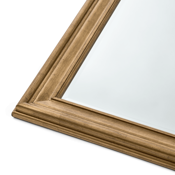 Neptune Mirrors Fleming Rectangular Gilt Mirror