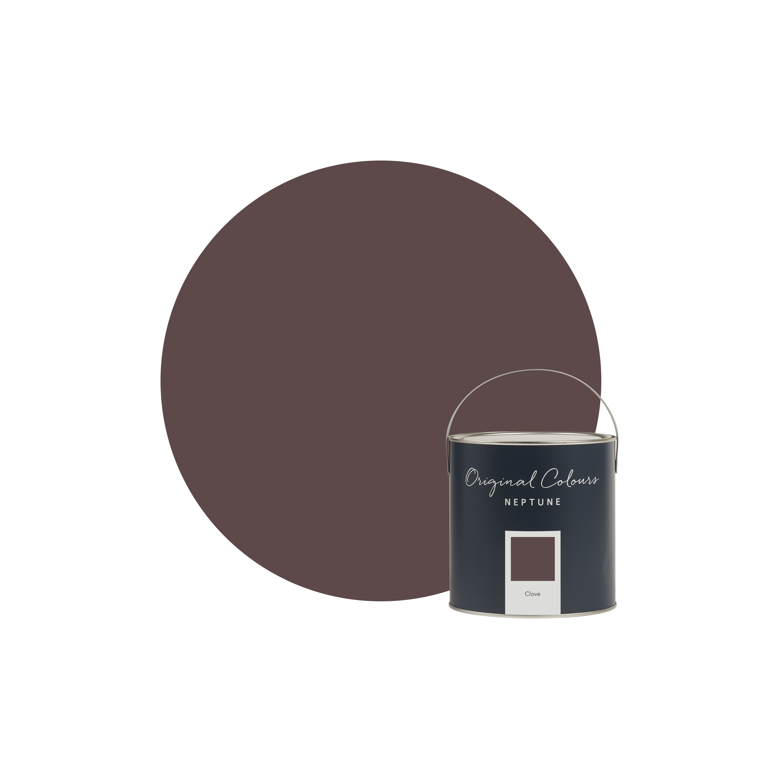 Neptune Paint Sample pot / Matt Emulsion Clove Paint