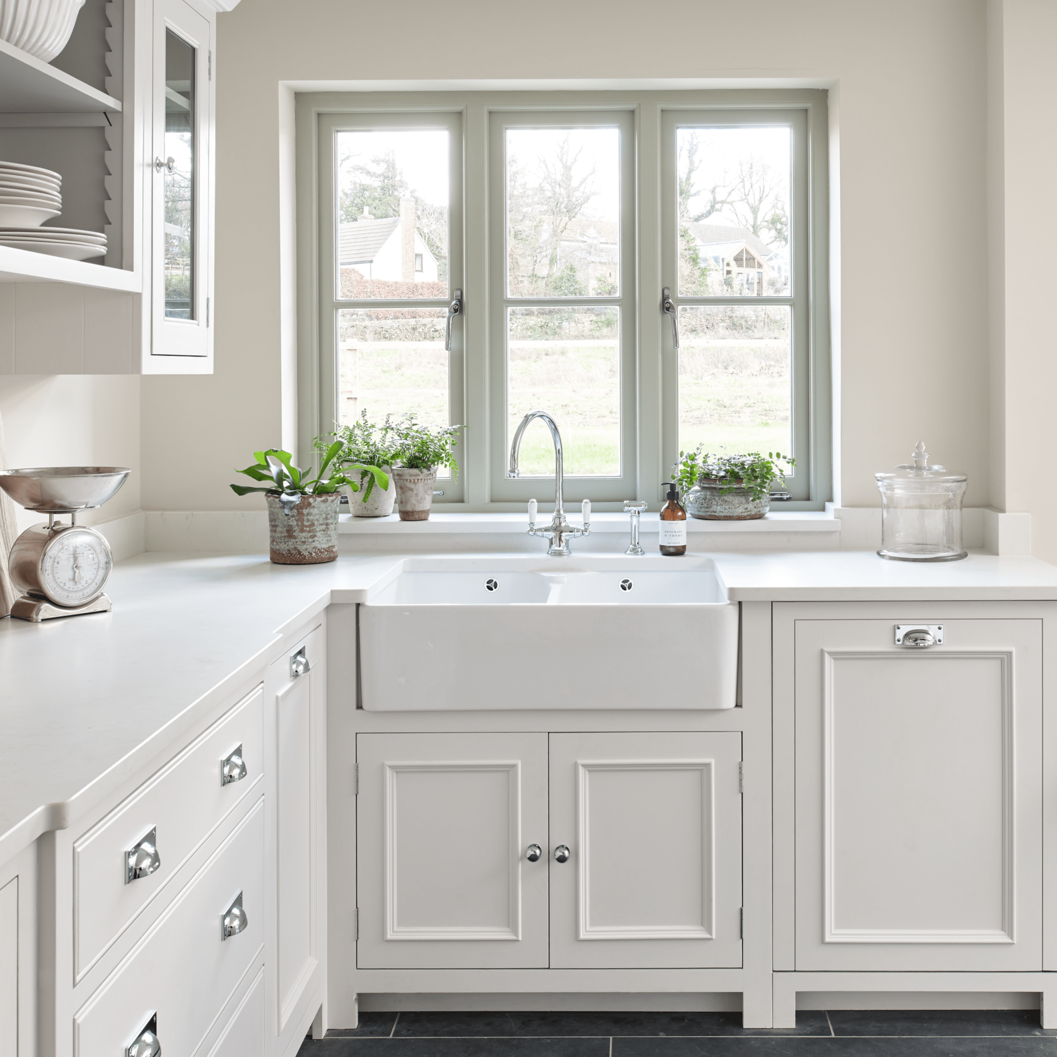 Neptune Sinks Villeroy & Boch Ceramic Sink Bowl with wastes