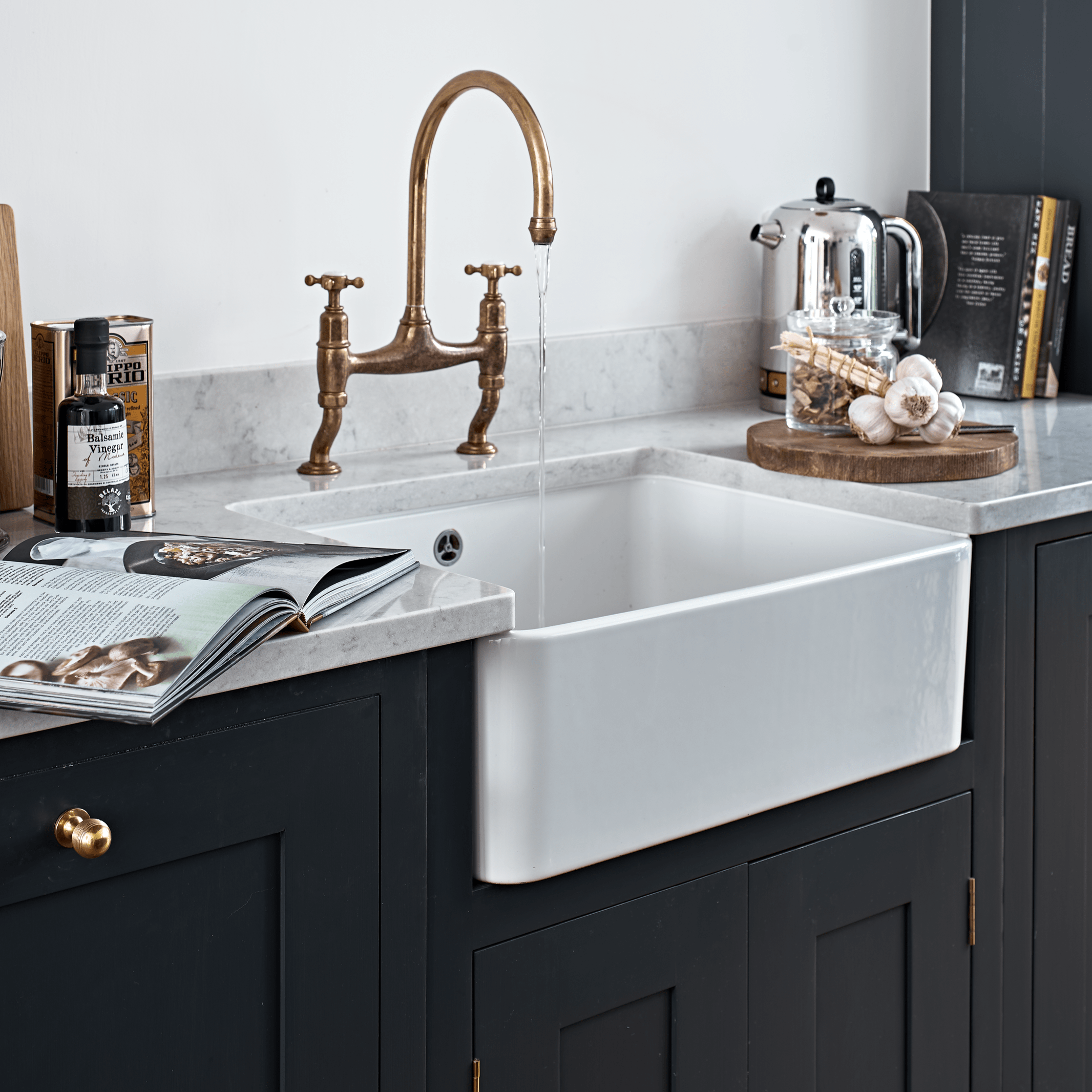 Neptune Sinks Villeroy & Boch Ceramic Sink Bowl with wastes