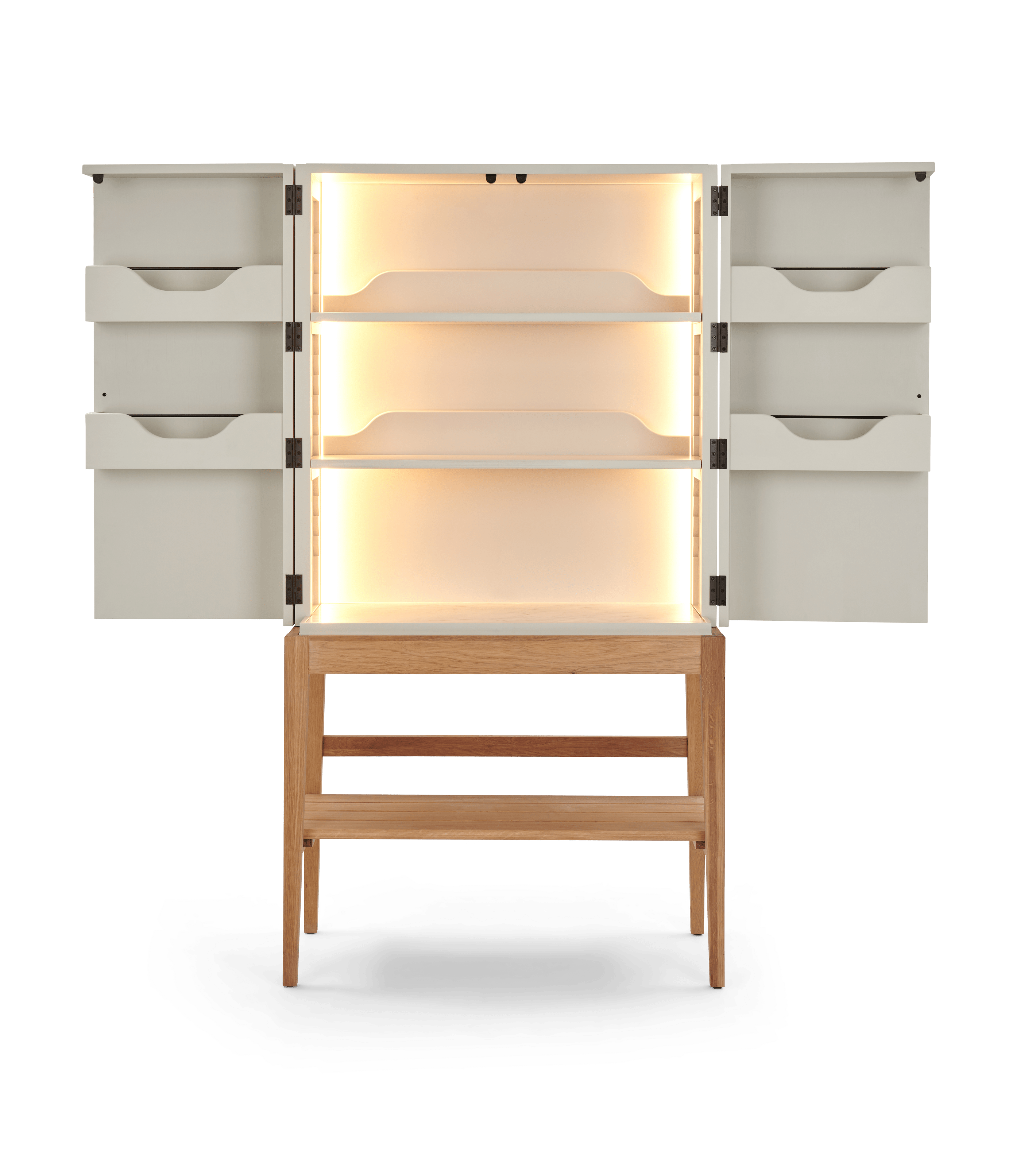 Neptune Storage Ardingly Cabinet with Marbled Base