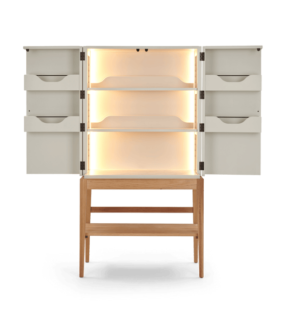 Neptune Storage Ardingly Cabinet with Marbled Base