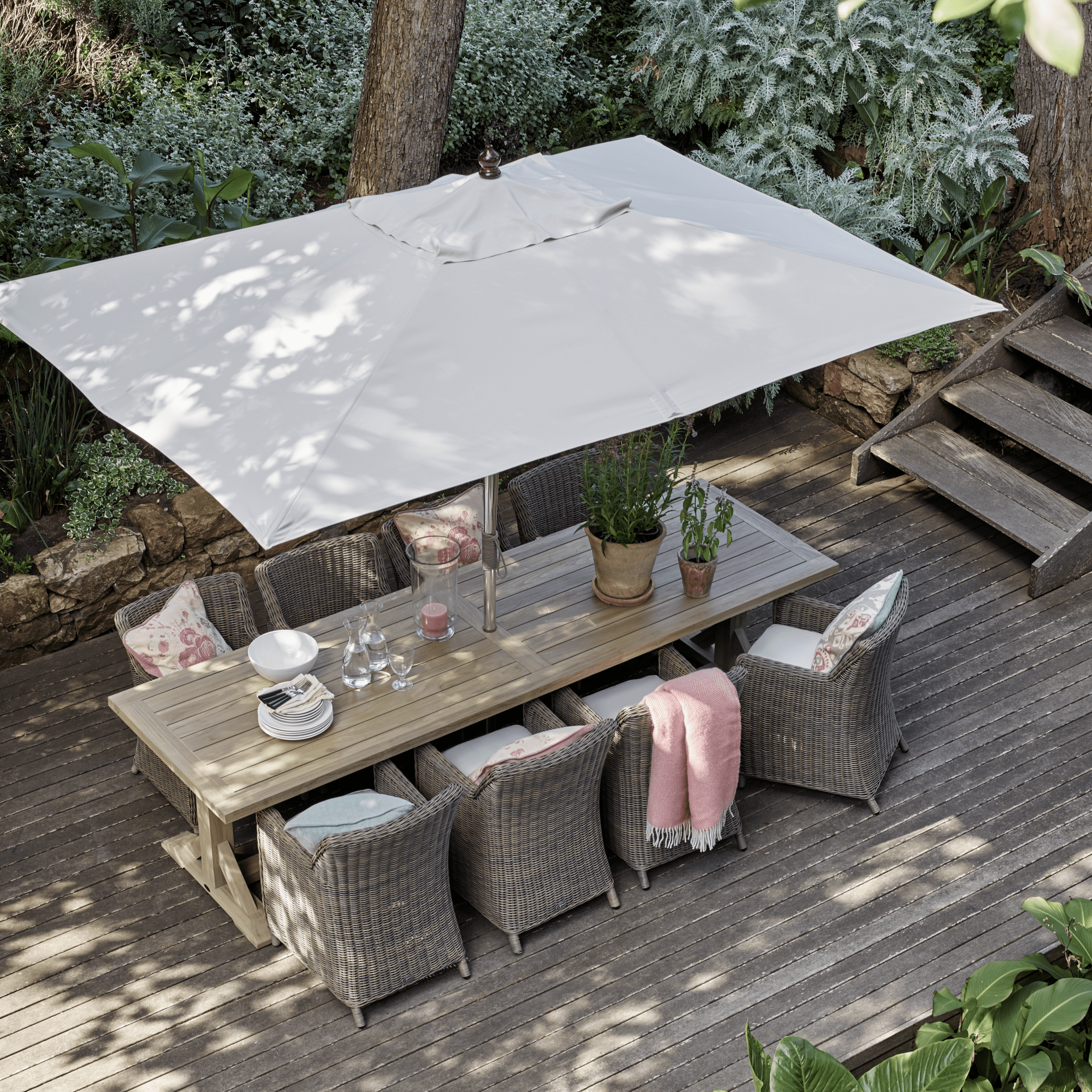 Neptune Tables 10 seater Harmondsworth Rectangular Table