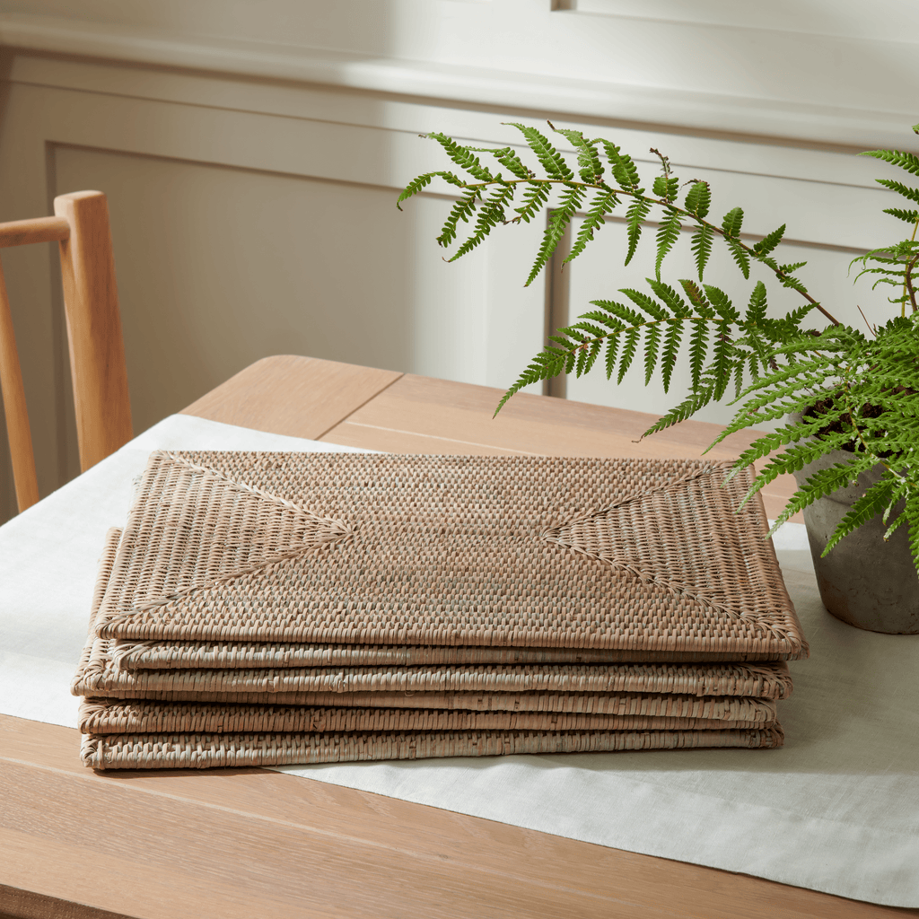 Ashcroft Placemats, Set of 6 Neptune