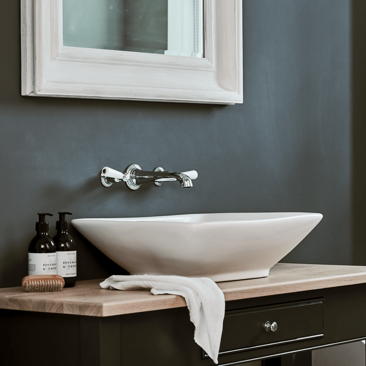 Neptune Taps Bamburgh Wall Mounted Basin Tap