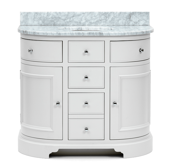 Neptune Washstands Chichester Undermount Curved Washstand