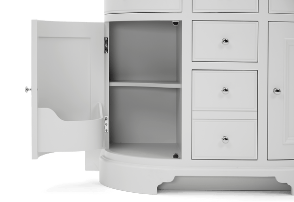 Neptune Washstands Chichester Undermount Curved Washstand