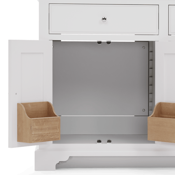 Neptune Washstands Chichester Undermount Double Door Washstand