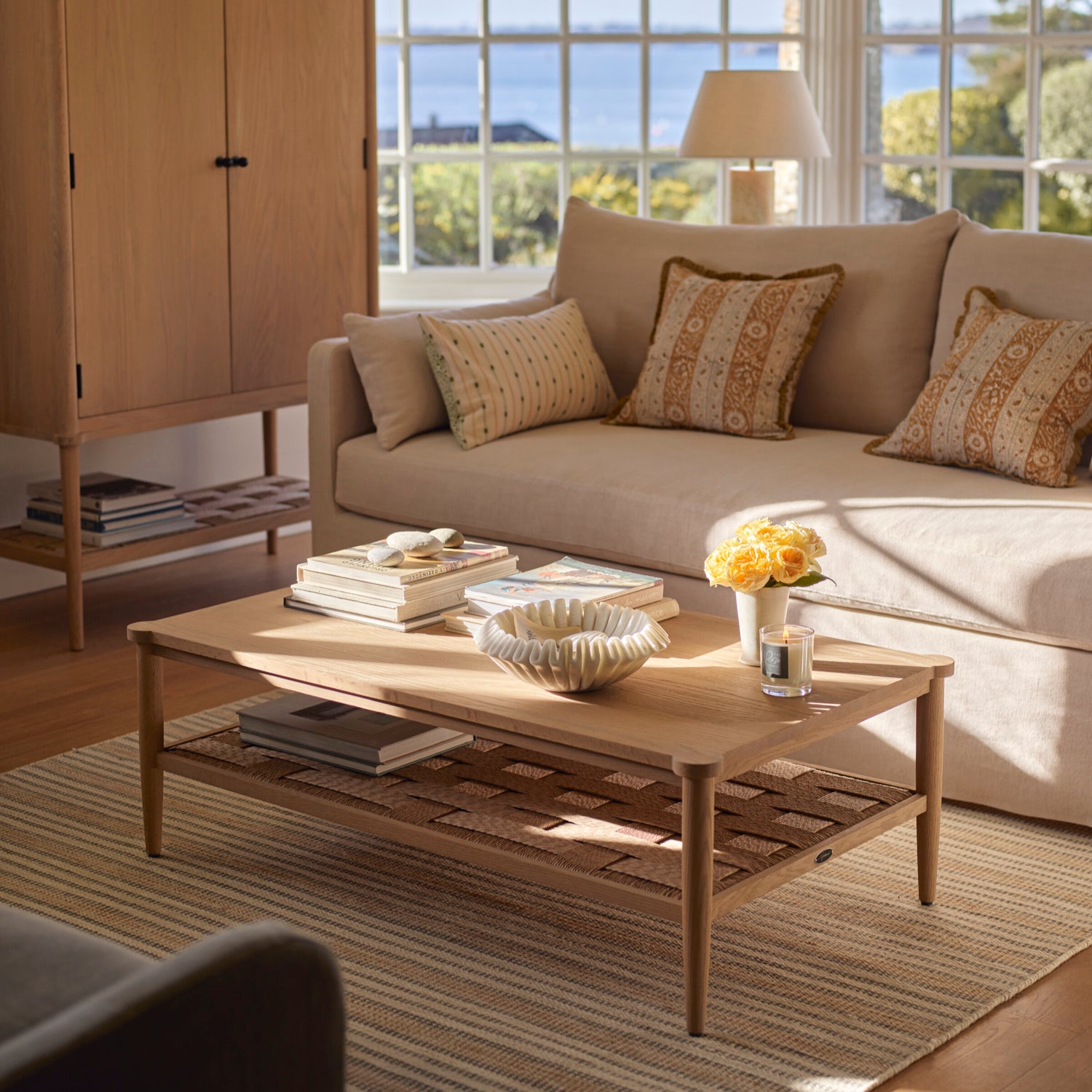 Frome Oak Coffee Table, Natural Oak – Neptune