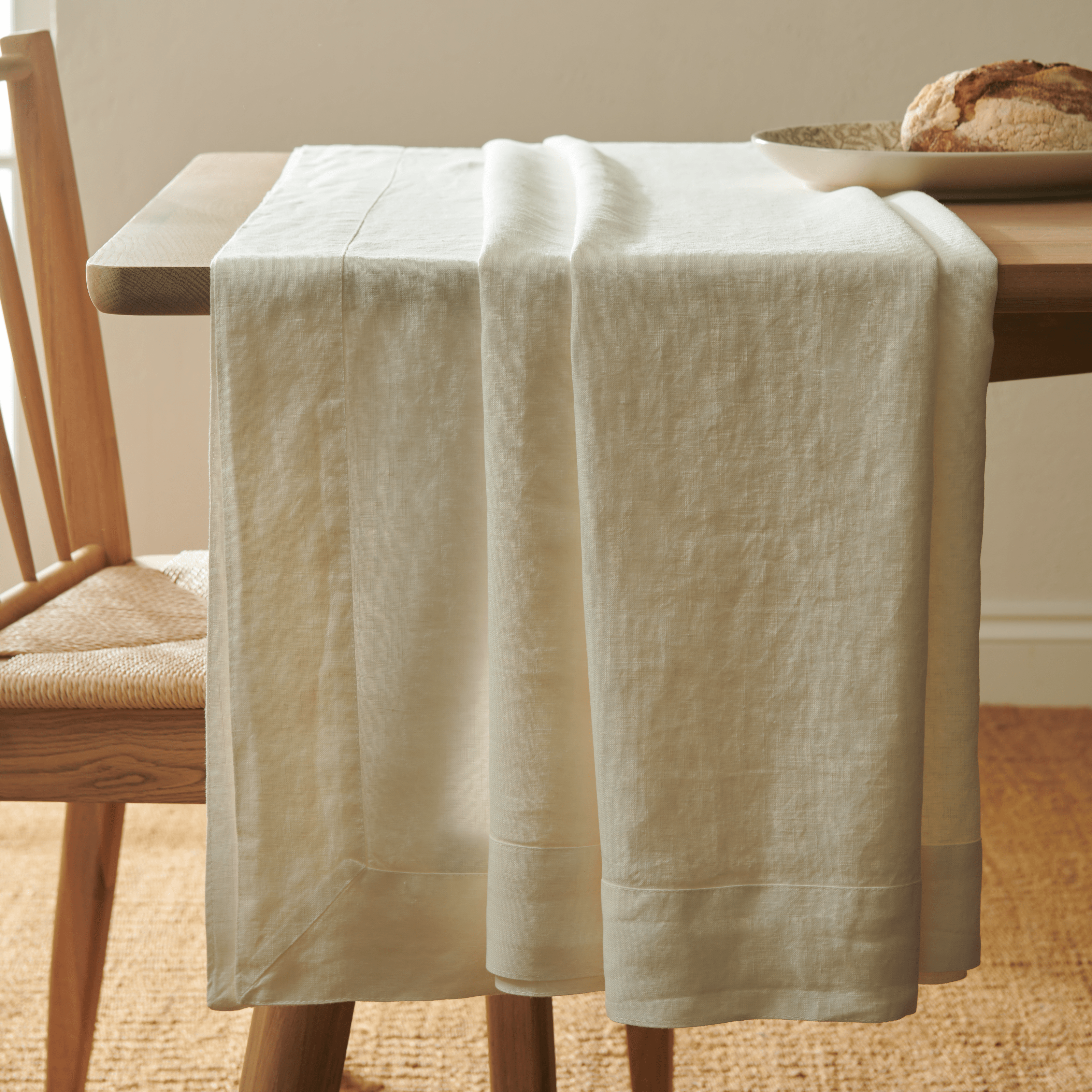 Emily Linen Tablecloth Salt