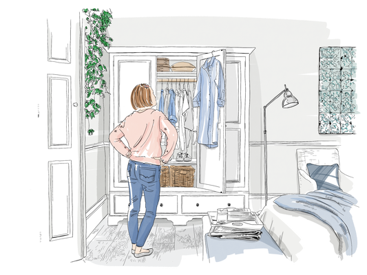 Alexandra Shulman on fashion at home