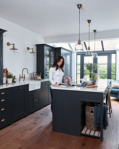 A spacious Suffolk kitchen in a Victorian townhouse