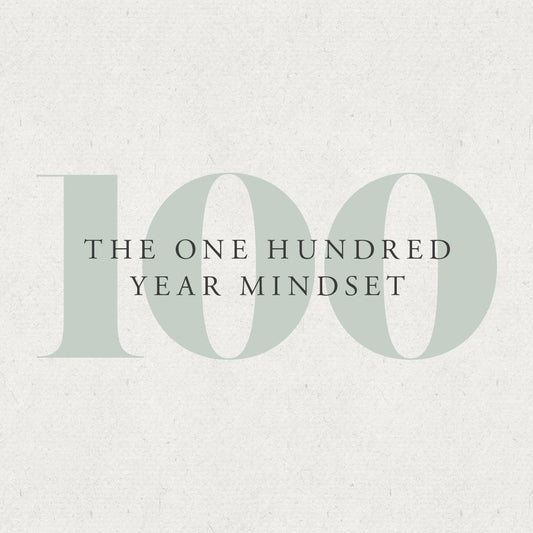 The one-hundred-year mindset: our approach to design