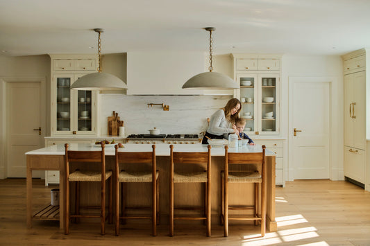 Establishing country character in a new-build Surrey home.