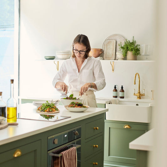 Behind the scenes of Ella Mills' studio kitchen