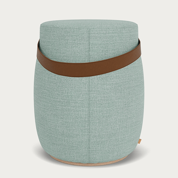 Milo Medium Footstool – Neptune