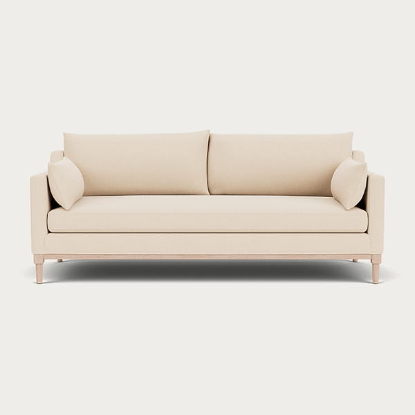 Neptune Sofas Heavyweight Linen Pale Oat Eliza 4 Seater Sofa