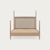 Walton King Size Four Poster Bed, Oak
