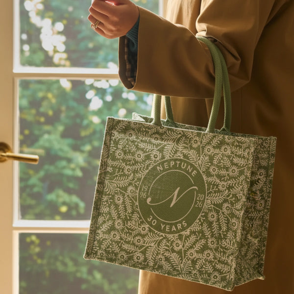 Neptune Extra_Other_Partner supplies default Neptune Limited Edition 30th Anniversary Jute Bag Medium, Orla Nettle
