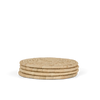 Ashdown round placemats, set of 4 on white background