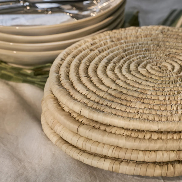 Ashdown Round Placemats, set of 4