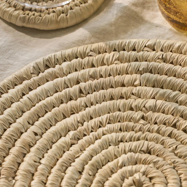 Ashdown Round Placemats, set of 4